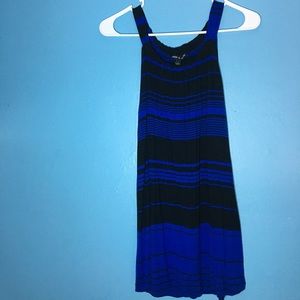 Blue/Black Stripped Professional Tank